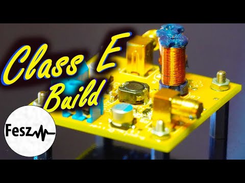 Class E RF amplifier - Build (2/3)