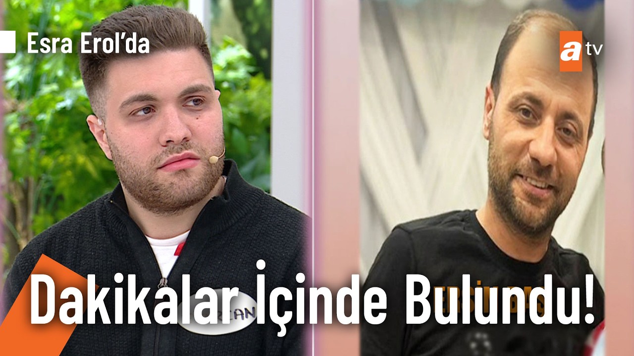 Esra Erol kayıp Ersin'i dakikalar içinde buldu! - Esra Erol'da 16 Haziran 2026 @EsraErolatv