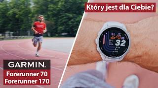 Garmin Forerunner 70 vs 170 | Który NOWY model wybrać?