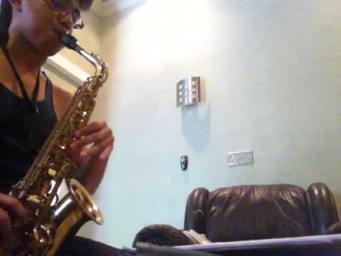 Middle School Saxophone Etude- Allegro