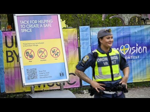 Video Thumbnail: ESC in Malmö: Über 1000 Polizisten vor Finale der Eurovision im Einsatz