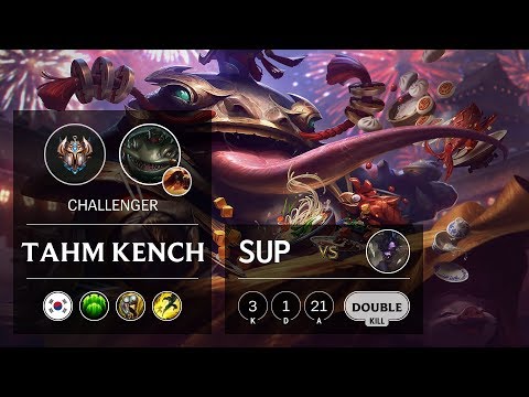 Tahm Kench Support vs Alistar - KR Challenger Patch 9.19