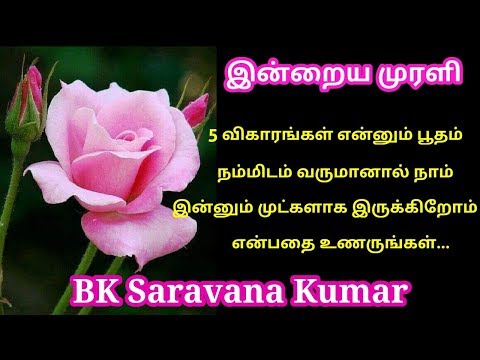Tamil Murli 14 March 2019 - BK Saravana Kumar