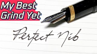 My BEST Nib Grind Yet! Would You Buy One Of These Oblique Nibs?