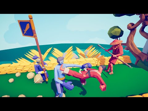MONK & TAEKWONDO VS EACH GROUP OF TWO | Totally Accurate Battle Simulator TABS