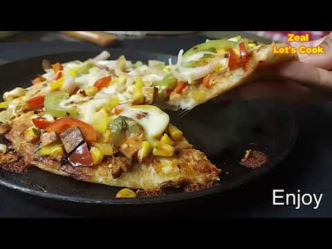 Dosa Pizza Recpe | Pizza Dosa Recipe | How to Make Pizza Dosa Easily @ Home | Let's Cook