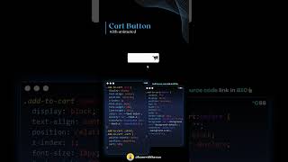 Animated Cart Button | Shopping Cart In JavaScript | Add to Cart | HTML CSS & JavaScript | CodeMinds