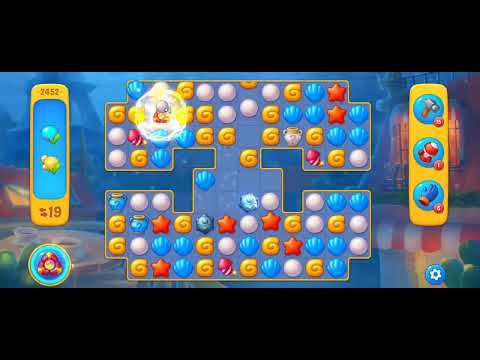 Fishdom Easy Level 2452 (with Double Super Lightning) @choraelmin