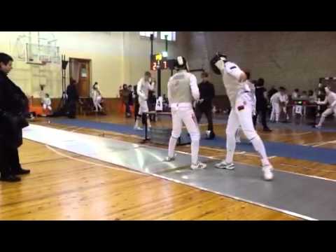 Latvian fencing International Cup quarter final