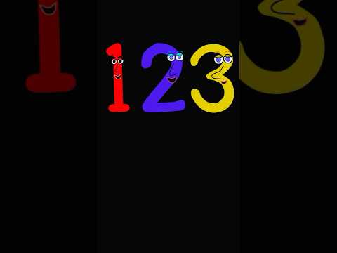 Numbers Song in Italian. Canzone dei Numeri.