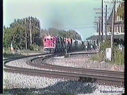 Classic Railroad Series 319 - Grand Trunk at Durand, MI July 31, 1993