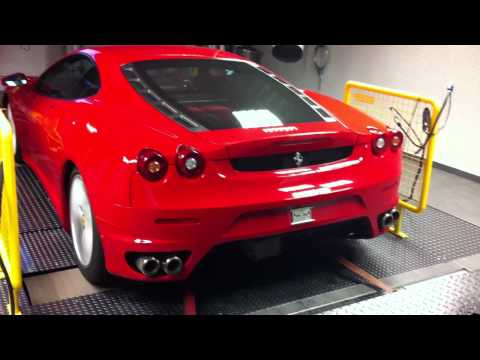 Capristo Exhaust Headers - F430 - Dyno test at Capristo Exhausts Germany.