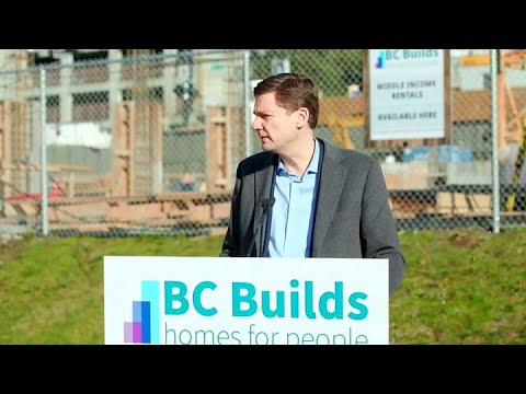 Premier announces plans to create housing for middle income renters