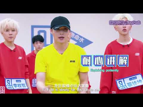 [Eng Sub] 180330 Idol Producer behind the scene - Zhang Yixing coaching on 'Mask'