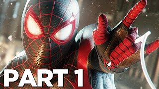 SPIDER-MAN MILES MORALES PS5 Walkthrough Gameplay Part 1 - INTRO (Playstation 5) video