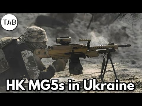 German HK MG5s in Ukraine