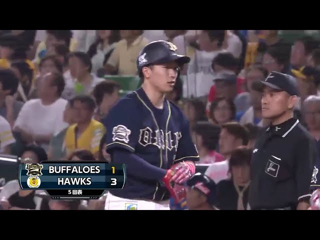 【5回表】バファローズ・安達 反撃ののろしを上げるタイムリー!! 2016/9/17 H-Bs
