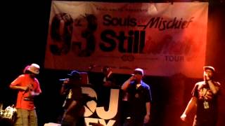 Souls of Mischief - Batting Practice - Live 2013 St. Pete, FL