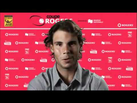 Rafael Nadal Message for Montreal Fans