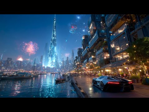 Future City: Happy New Year 2126 | Sci-fi AI Short Film (4K)
