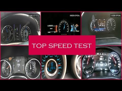FORTUNER VS MG HECTOR VS HARRIER VS JEEP COMPASS VS XUV 500 VS ENDEAVOR | TOP SPEED TEST |0 - 200|