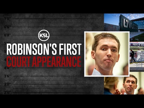 Tyler Robinson makes first in-person court appearance for the murder of Charlie Kirk
