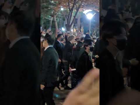 221127 서울 콘서트 끝내고 귀가길 크리스토퍼  예의바른 청년이야~