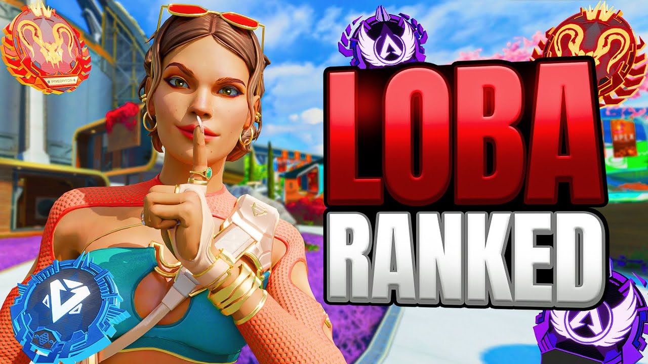 High Level Loba Ranked Gameplay - Apex Legends (No Commentary)