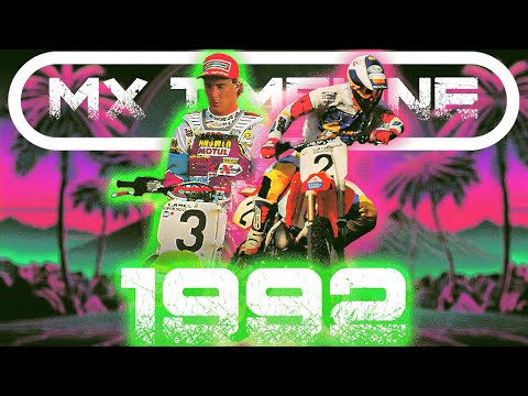 MX TIMELINE: 1992 - Everything That Happened In Motocross In the Year 1992