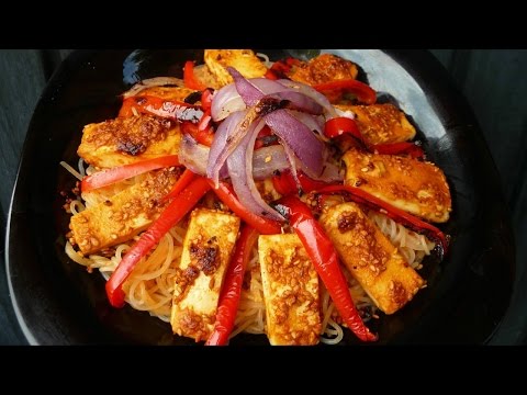 Sesame Soy Tofu Noodle Bowl | Artistic Vegan Show 36