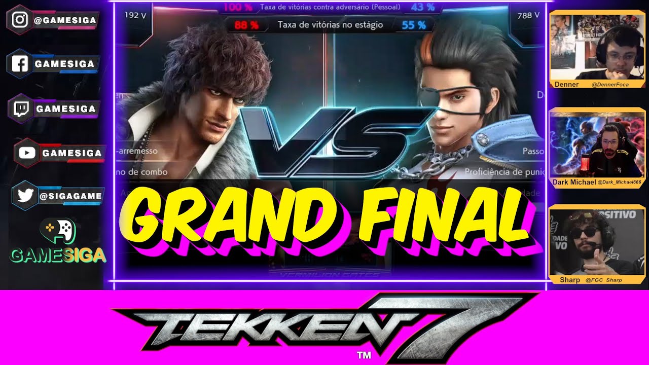 Lui_Moraes vs UPP- SapoSmoke | Grand Final - Siga Cup Abril 2023 - Tekken 7