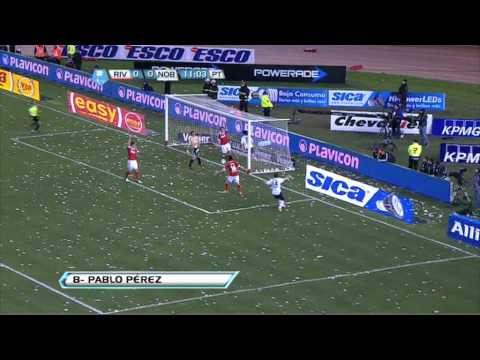 Gol de Pablo Pérez. River 0 - Newell´s 1. Torneo Inicial. Sexta Fecha. Fútbol Para Todos