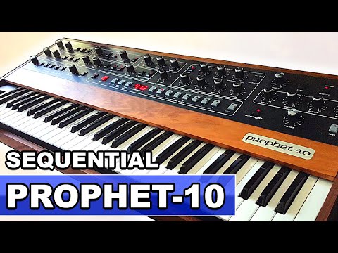 SEQUENTIAL PROPHET-10 REV. 4 - Sounds, Patches & Presets | Analog Synth Demo