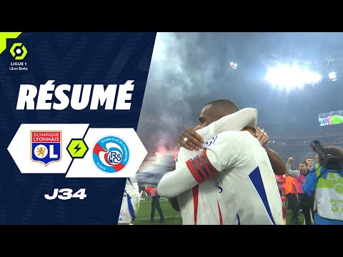 Resumen de Olympique Lyonnais vs Strasbourg Jornada 34