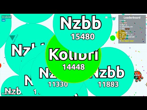 How to Destroy Team in Agario? Agar.io Solo & Teaming Gameplay