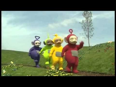 Teletubbies dancing to The Stripper (David Rose & His Orchestra)