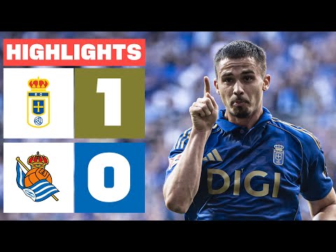 REAL OVIEDO 1 - 0 REAL SOCIEDAD | HIGHLIGHTS LALIGA EA SPORTS