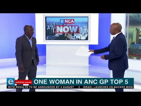 One woman in ANC GP top 5