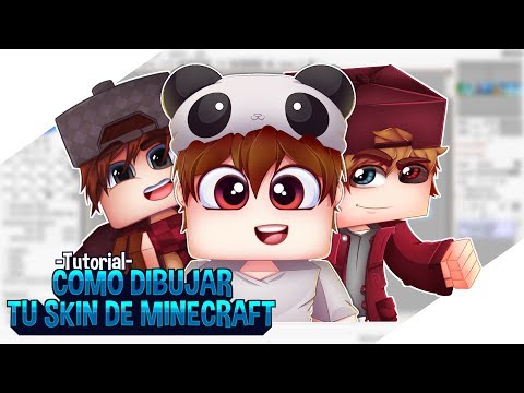 IDarkerArt -  HOW TO DRAW YOUR MINECRAFT SKIN |  MOUSE/TABLET |  TUTORIAL |  LOGO