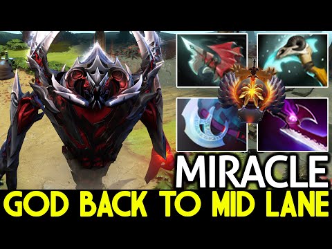 MIRACLE [Shadow Fiend] Back to Mid Lane with Signature Hero Dota 2