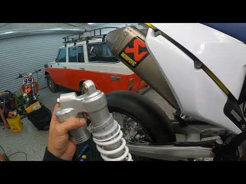 WP shock preload adjuster installation
