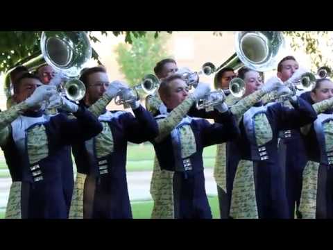 Blue Stars Brass - Lot Warm-Up - DeKalb, IL 7-15-2017 [Quality Audio]