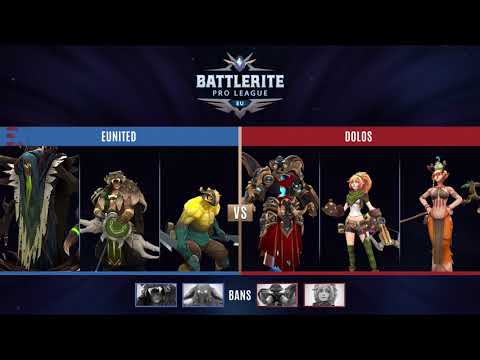 EUNITED VS DOLOS - Game 1: Battlerite Pro League Season 2 -Europe- Week 5