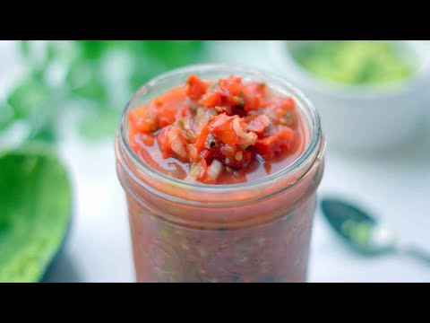 Wild Fermented Salsa (Probiotic, Vegan)