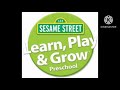 Sesame Street Learn Play Grow Preschool ABC Music Sounds 2002 2007