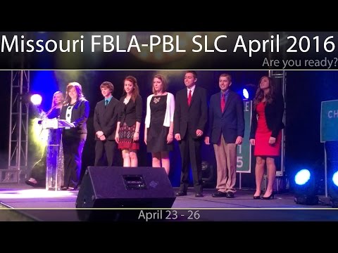 Missouri FBLA PBL SLC TRAILER 2016
