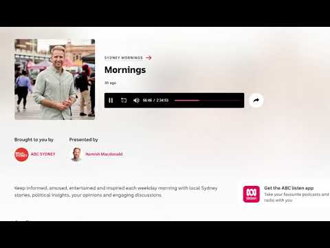 Hamish Macdonald interviews SAD Nicole Overitall on ABC SYDNEY 7 May 25