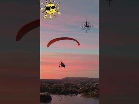 Paratrike. Viví la experiencia de sobrevolar el Lago Los Molinos #sierrasdecordoba #diquelosmolinos