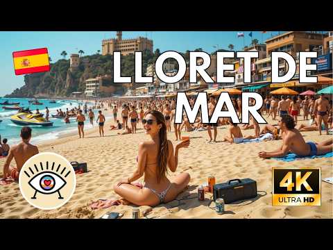 Lloret de Mar | Spain WALKING TOUR 🇪🇸 Mediterranean paradise or tourist chaos? 🌊 THE TRUTH