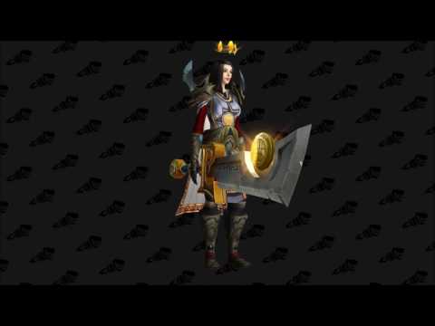WoW Alliance Paladin Transmog - Hand of Ashbringer